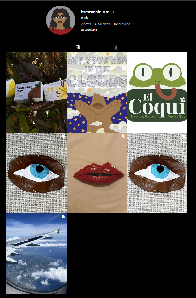artist instagram page